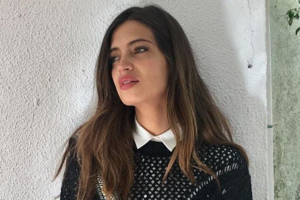 Sara Carbonero en Instagram con un jersey de Mango